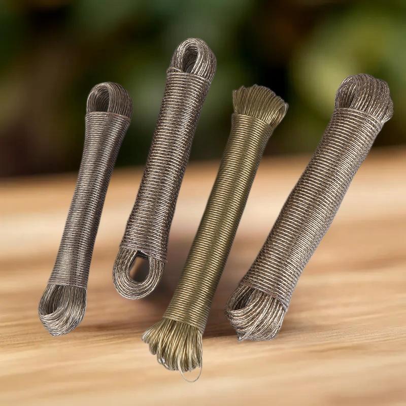 Outdoor Furniture Rope - Varal Portátil 10/20/30/50M para Jardim, Camping