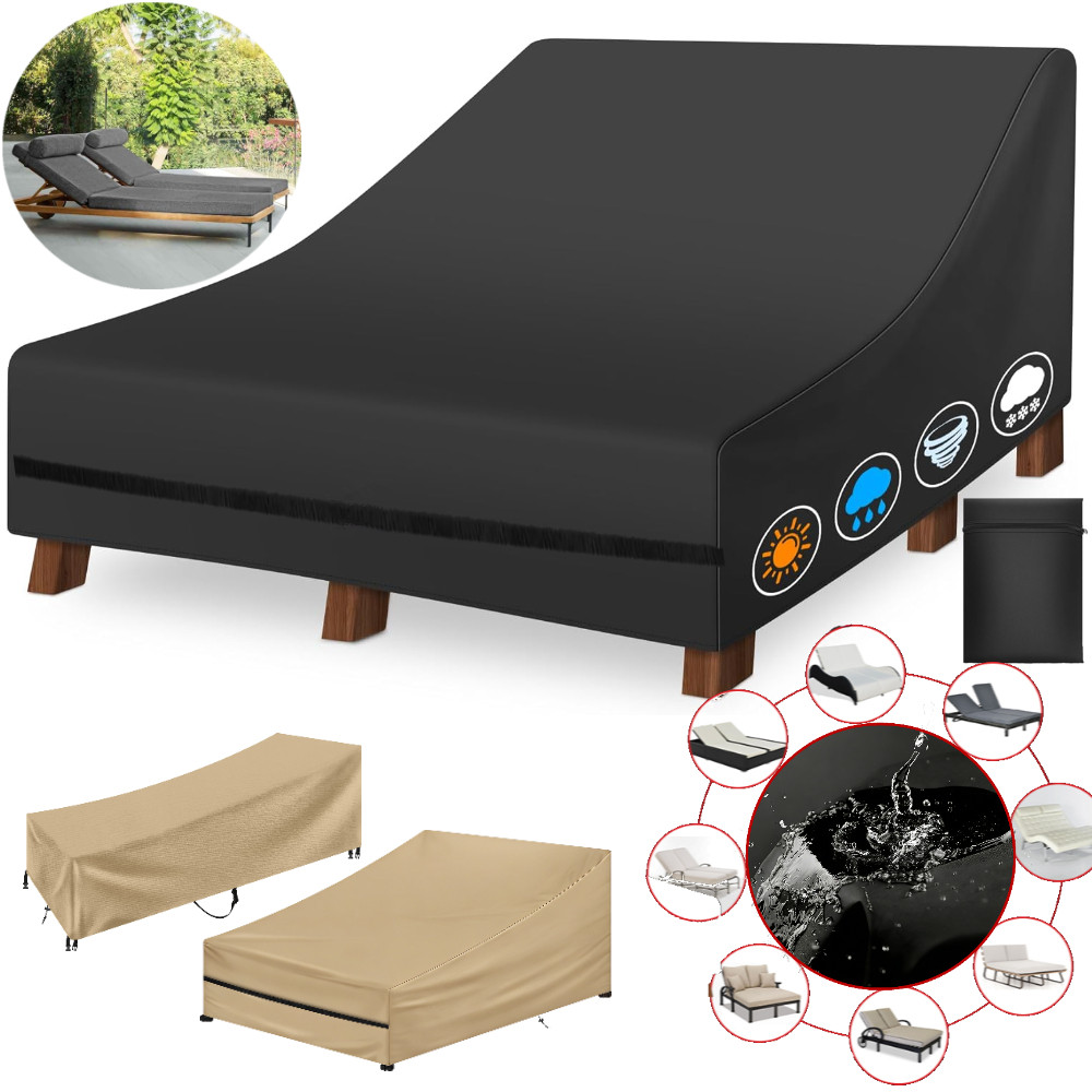 Outdoor Furniture Upholstery Near Me - Capa Protetora Impermeável para Espreguiçadeira Dupla/Simples
