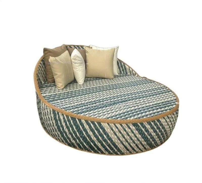 Outdoor Furniture Rattan - Sofá personalizado para exterior, cadeira criativa