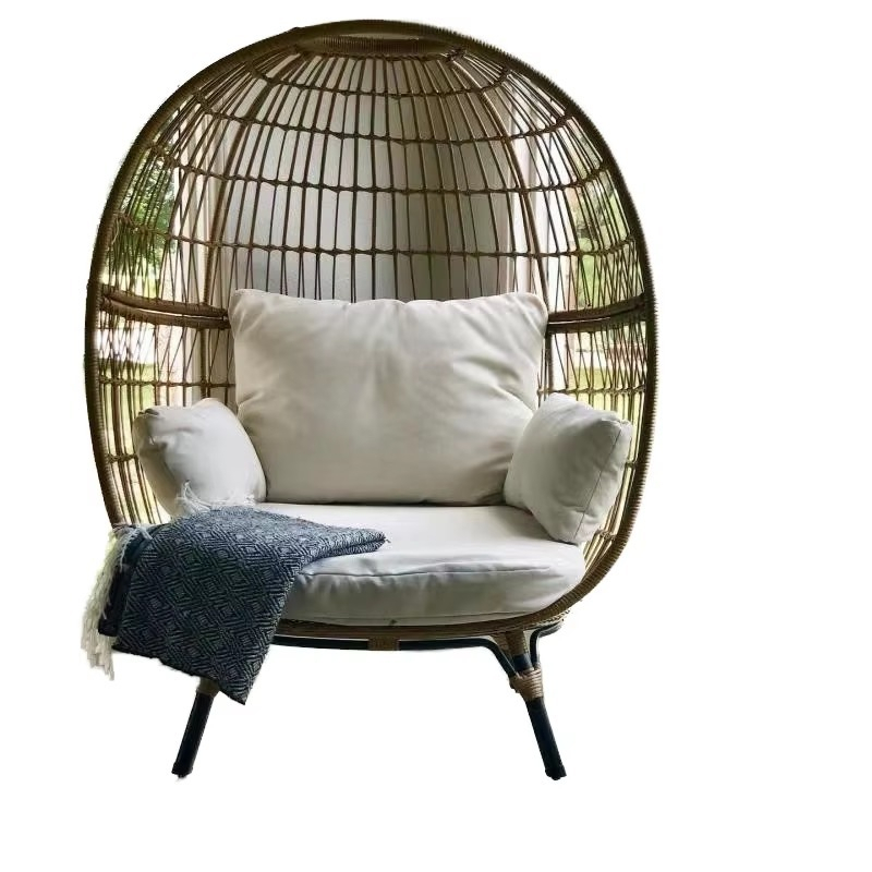 Outdoor Furniture Quality - Cadeira de ovo de vime de