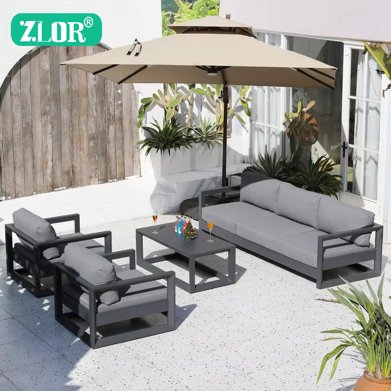 Conjuntos de Sofás de Alumínio - Outdoor Furniture Quality avaliação e preço