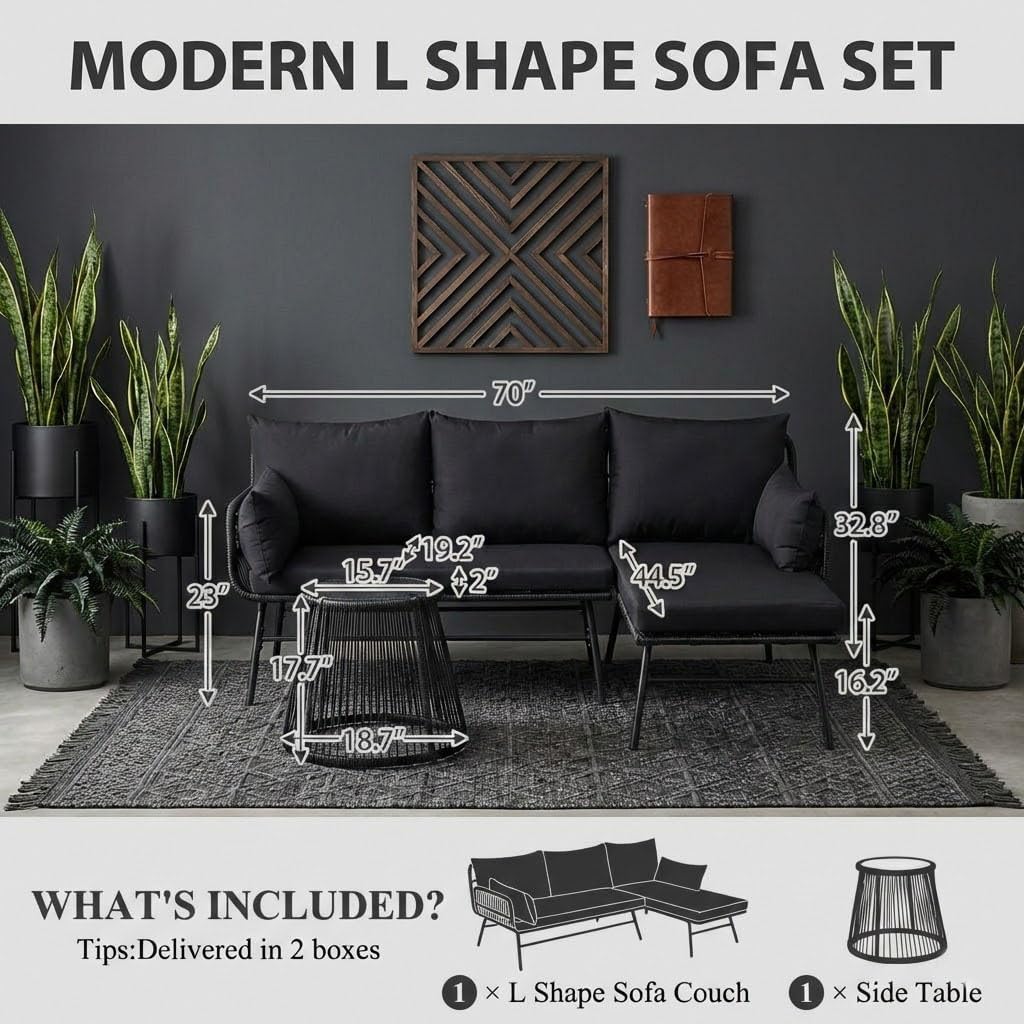 Conjunto de móveis de vime par - Outdoor Furniture Rattan avaliação e preço