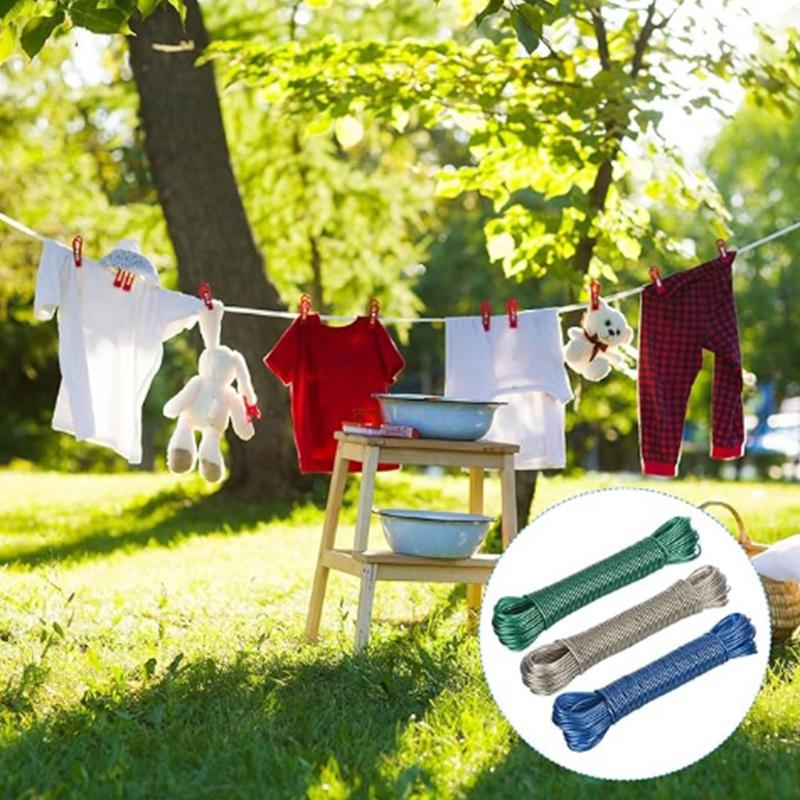 Varal Portátil 10/20/30/50M pa - Outdoor Furniture Rope avaliação e preço