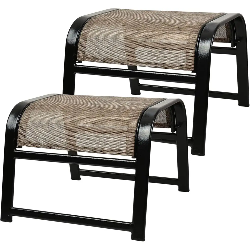 Conjunto de Otomanas para Páti - Outdoor Furniture Iron avaliação e preço