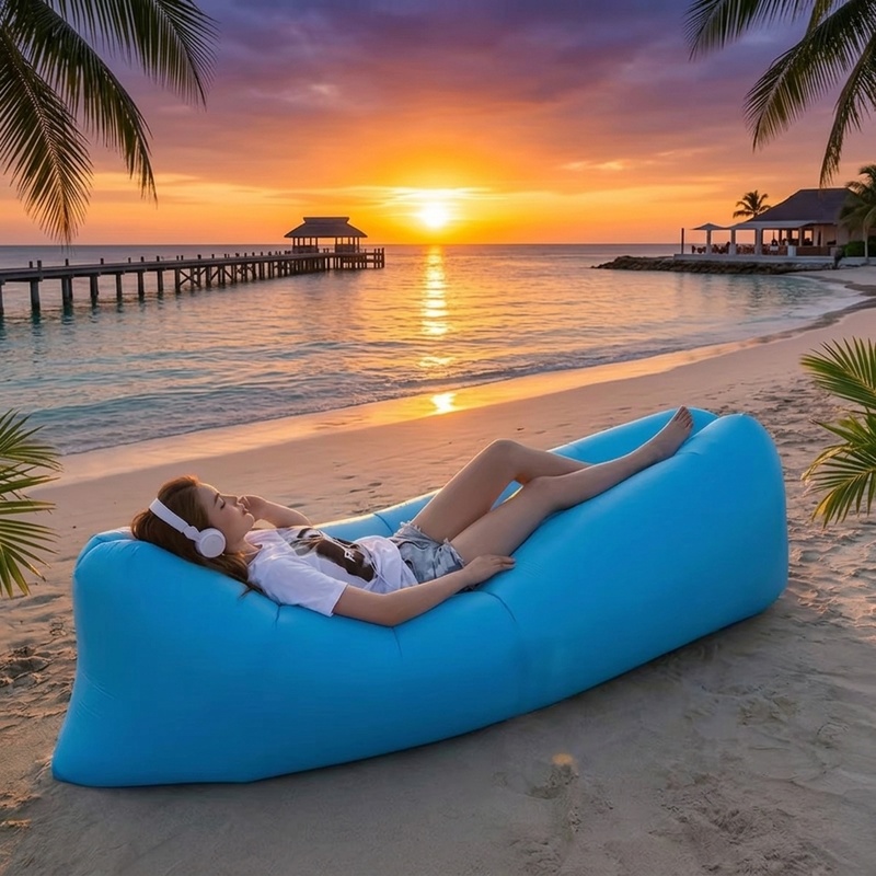 Sofá Inflável Portátil, Espreg - Outdoor Furniture Nearby avaliação e preço