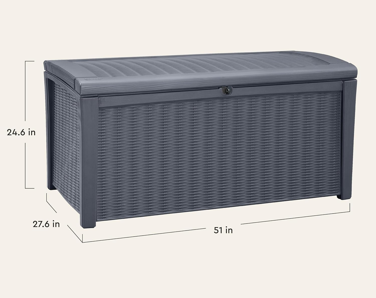 Caixa de Armazenamento Externa - Outdoor Furniture Rattan avaliação e preço