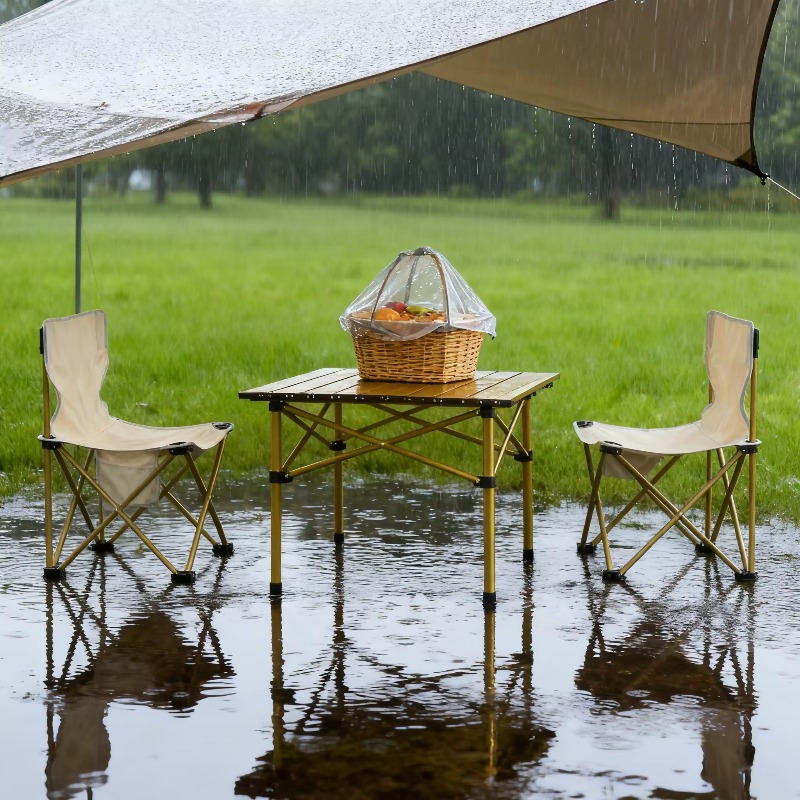 Mesa e Cadeira Dobráveis de Al - Outdoor Furniture Quality avaliação e preço