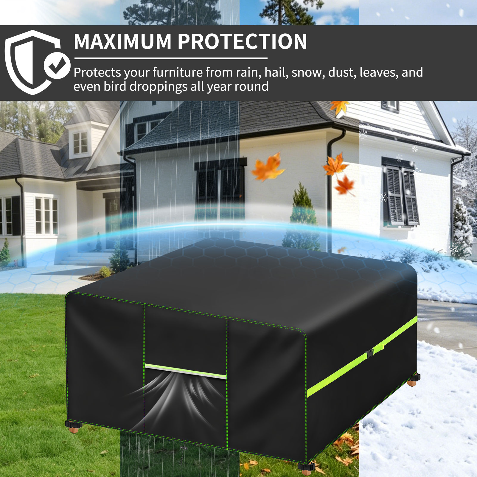 Capa para Móveis de Jardim com - Outdoor Furniture Cafe avaliação e preço