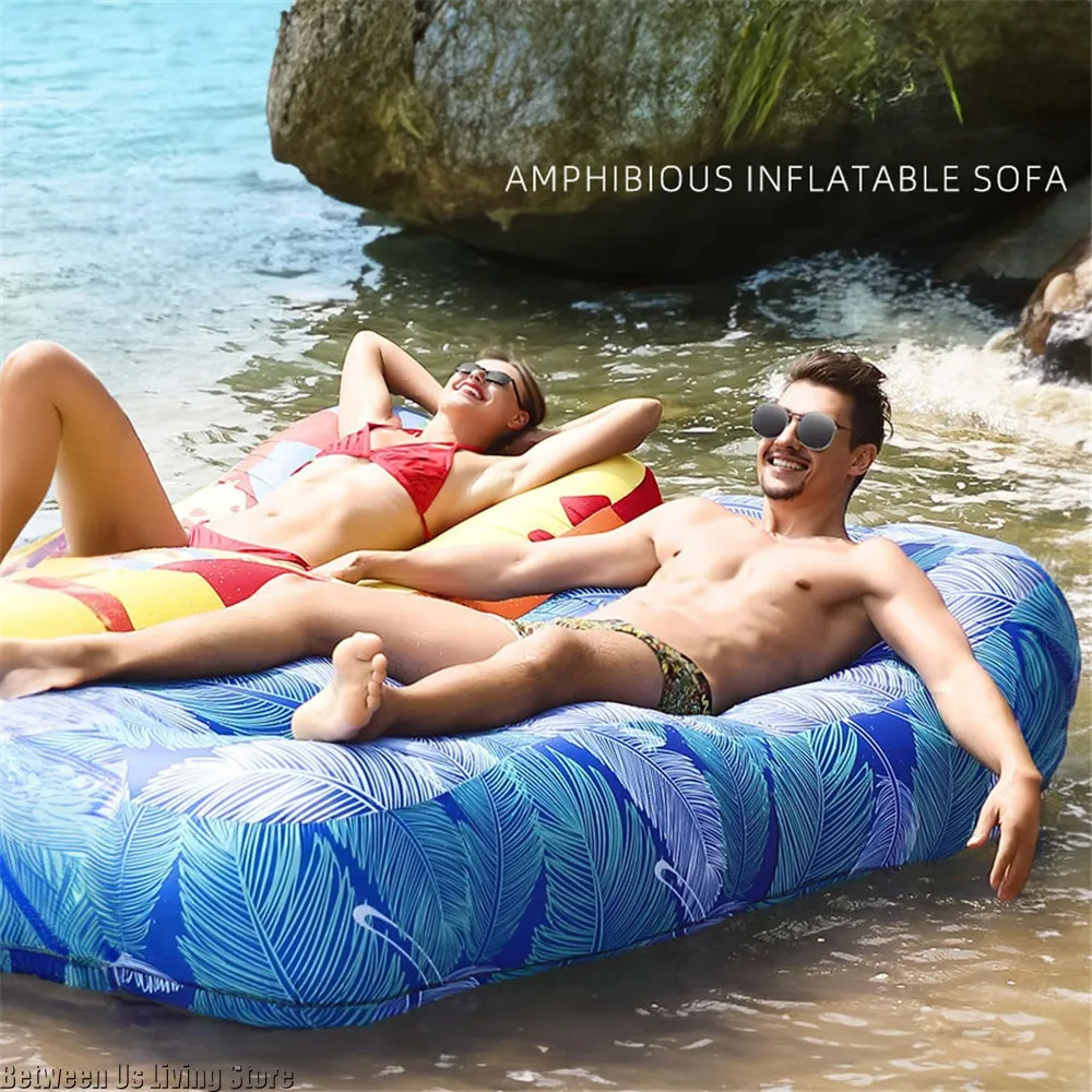 Sofá-cama inflável de luxo – d - Outdoor Furniture Nearby avaliação e preço