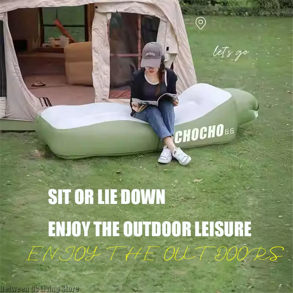 Sofá-cama inflável de luxo – d - Outdoor Furniture Nearby avaliação e preço