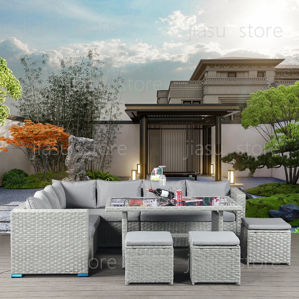 Conjunto de Móveis para Pátio, - Outdoor Furniture Rattan avaliação e preço