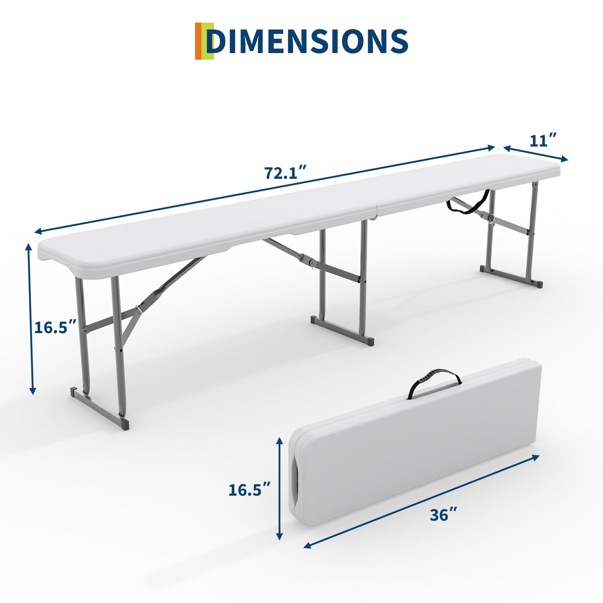 Conjunto com 2 Bancos Dobrávei - Outdoor Furniture Diy avaliação e preço
