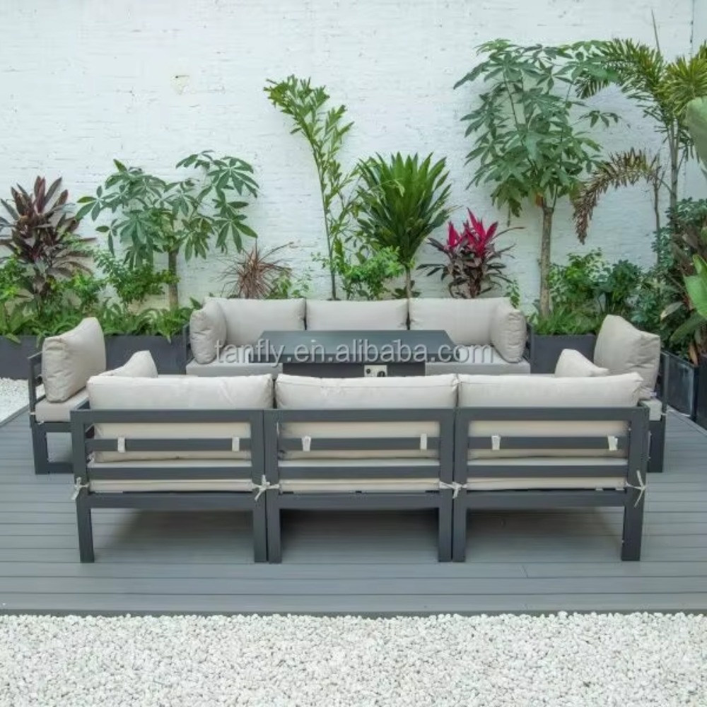 Conjunto de Móveis para Exteri - Outdoor Furniture With Fire Pit avaliação e preço