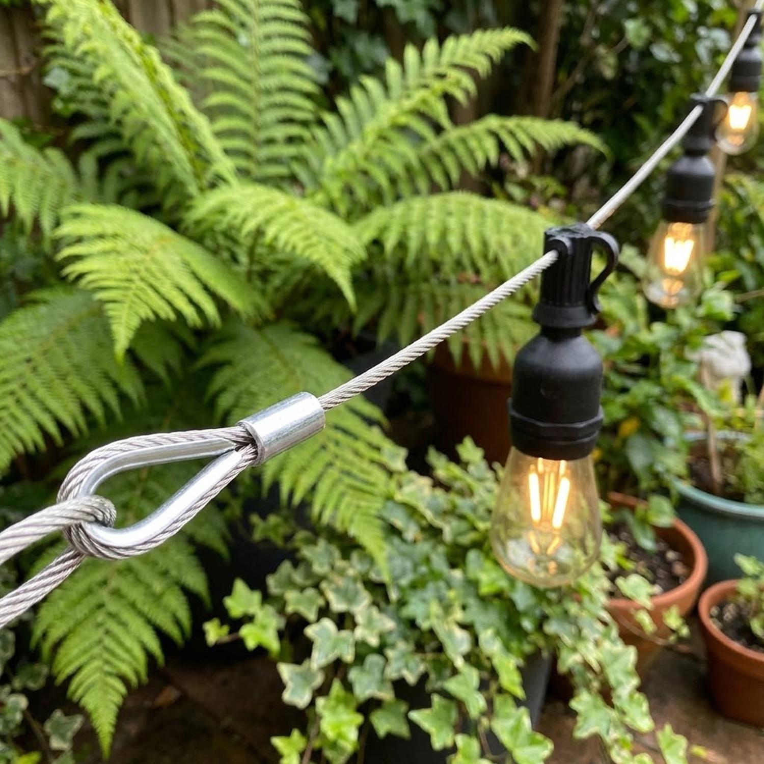 Cabo de Aço Inoxidável 10/2M p - Outdoor Furniture Rope avaliação e preço