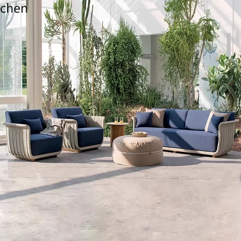 Conjunto de sofá de vime para  - Outdoor Furniture Rattan avaliação e preço