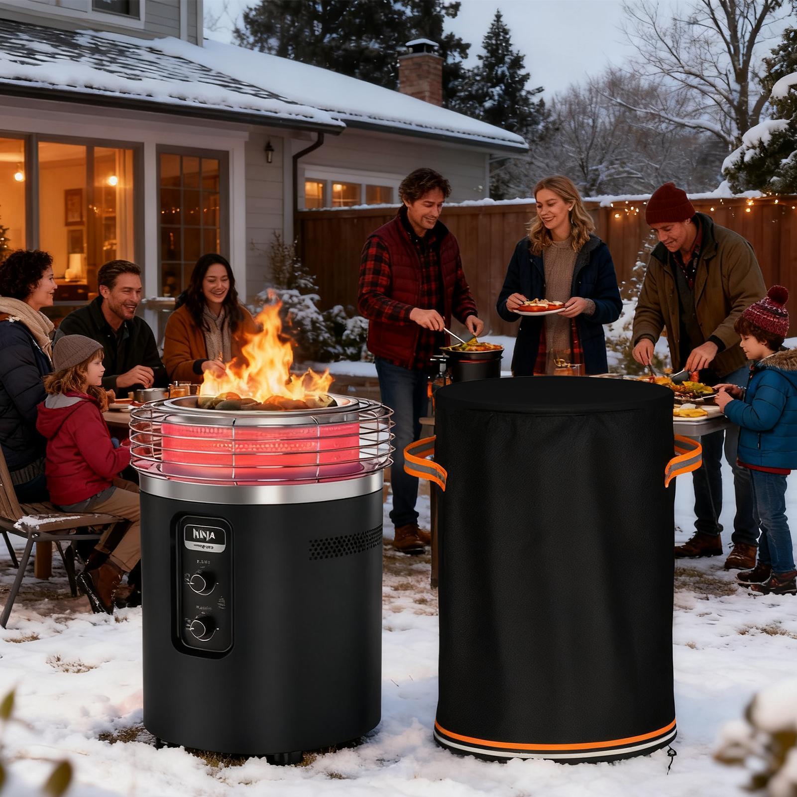 Capa para Coluna de Lareira, P - Outdoor Furniture With Fire Pit avaliação e preço
