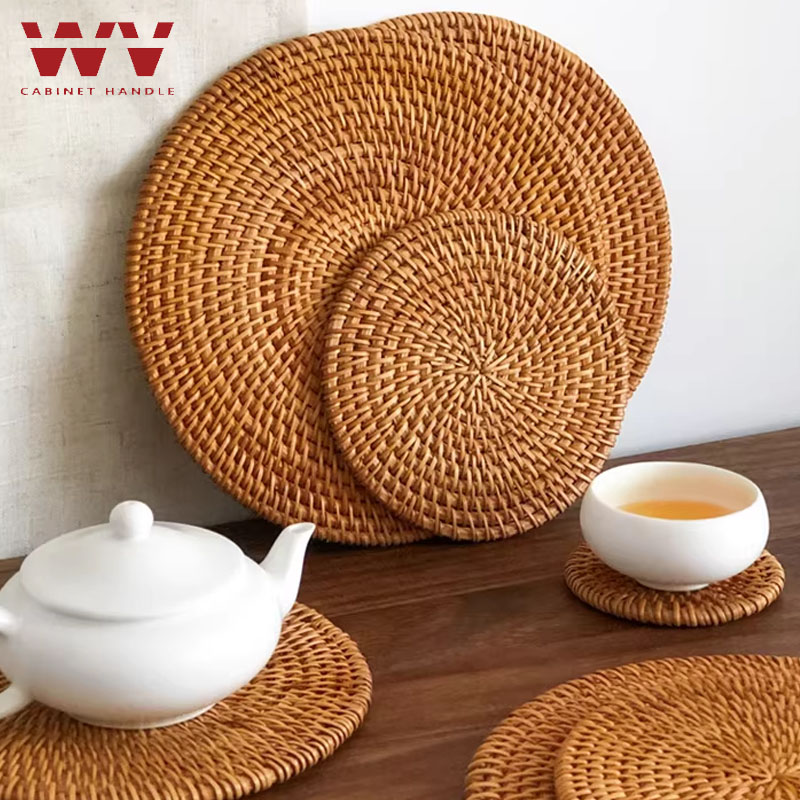Sousplats de Rattan Artesanais - Outdoor Furniture Cafe avaliação e preço