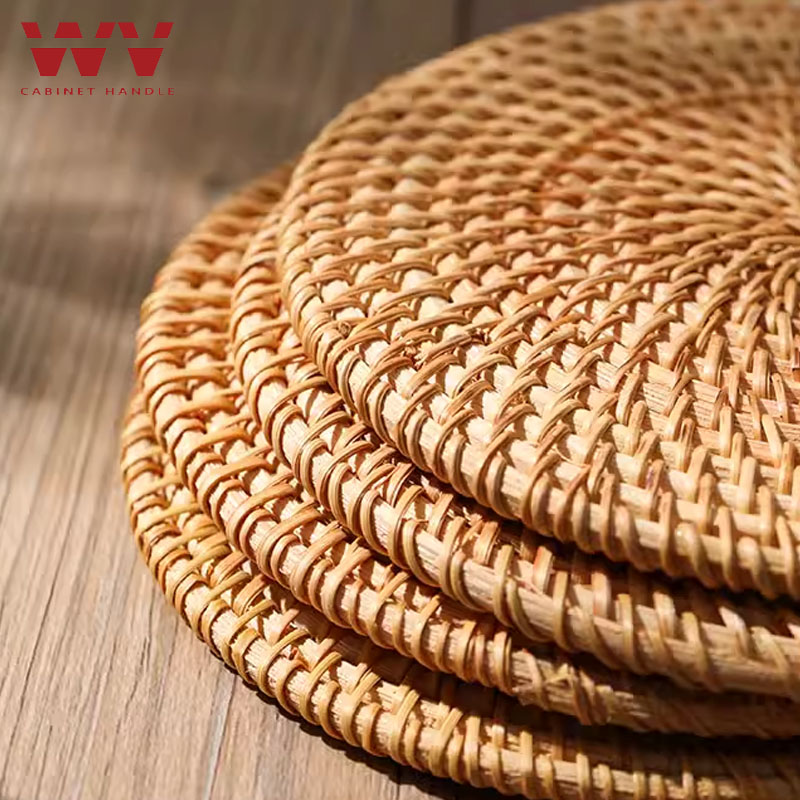 Sousplats de Rattan Artesanais - Outdoor Furniture Cafe avaliação e preço